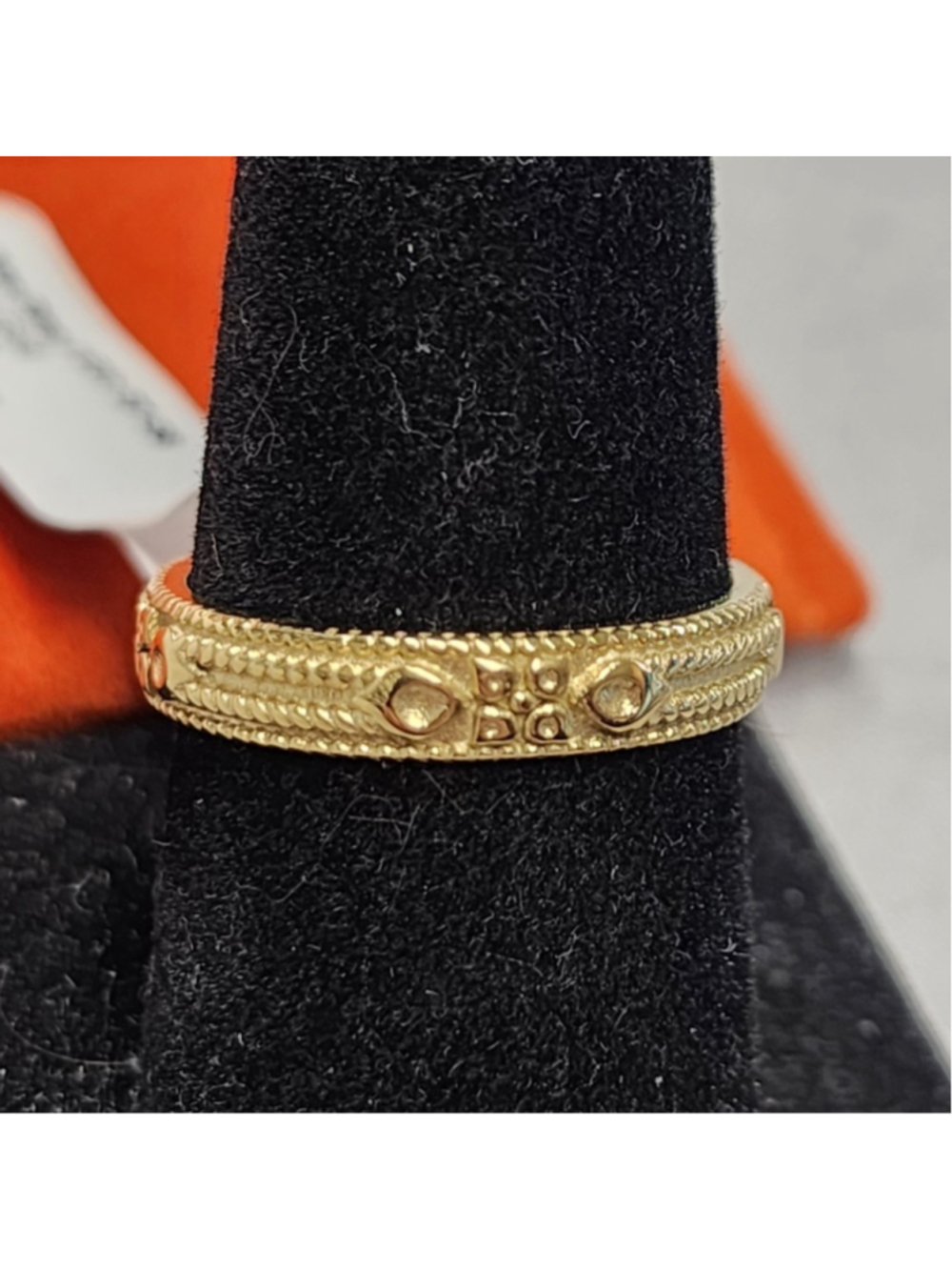 Hey Harper 14K Gold Plated Alex Essential Ring sz 7